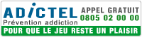 Vous avez un problème de jeu compulsif? appelez adictel qui vous aidera!