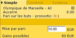 exemple de score correct avec bwin